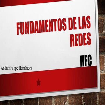 Presentacion red hfc