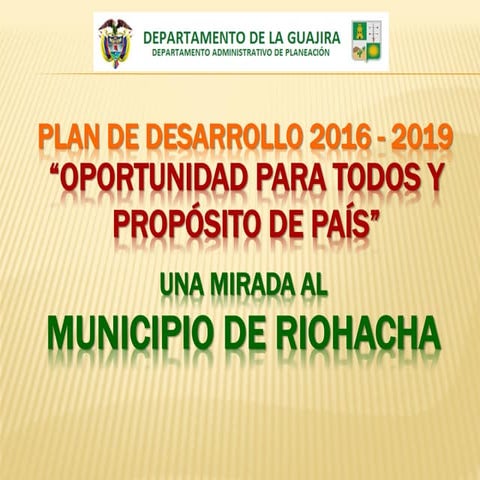 Presentacion Riohacha, La Guajira