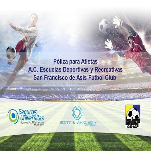 Seguros para atletas. ENEF servicios