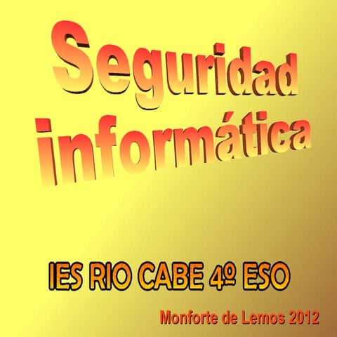 Seguridad informática