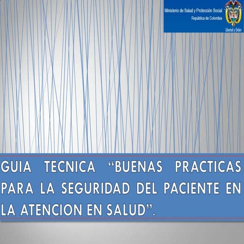 Presentacion seguridad del paciente ayudas diagnosticas | PPTX