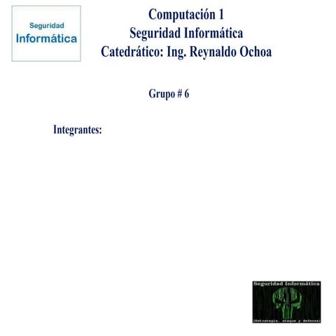 seguridad informática