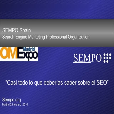 Casi todo lo que deberías saber sobre el SEO