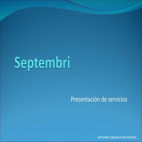 Presentacion Septembri