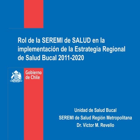 Presentacion seremi | PDF