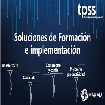 Presentación Soluciones de Formación e Implementación 2020