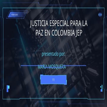 PRESENTACION SHIDELSHARE para dar informacion de las las JEP o la paz