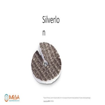 PRESENTACION SILVERLON PARA TERAPIA DE INFUSION | PPTX
