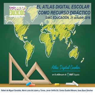 EL ATLAS DIGITAL ESCOLAR COMO RECUR...