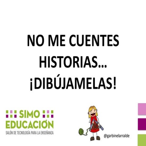 No me cuentes historias... ¡dibújamelas! en bachillerato