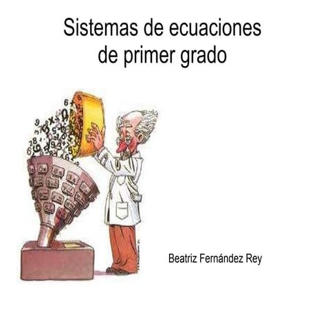 Presentacion sistemas de ecuaciones