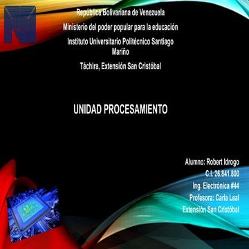 Presentacion sistemas digitales ii robert i drogo c.i.26.841.800 ing electron...