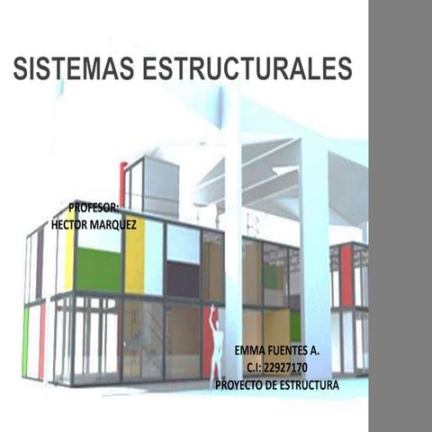 Presentacion sistemas estructurales 