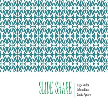 Presentacion slideshare grupo 19