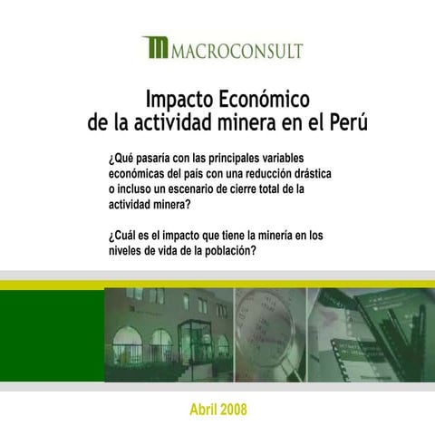 Politica minera y demas clase mineclasss | PDF