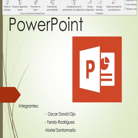 Presentacion sobre powerpoint