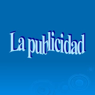 Presentacion sobre publicidad