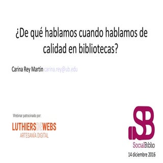 ¿De qué hablamos cuando hablamos de...