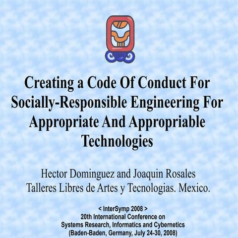 Presentacion social responsibility