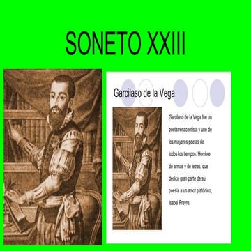 Soneto XXIII (Ainoa, Andrea, Lucía y Yolanda, 3º A)