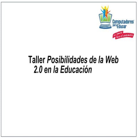 Presentacion taller web20_educacion