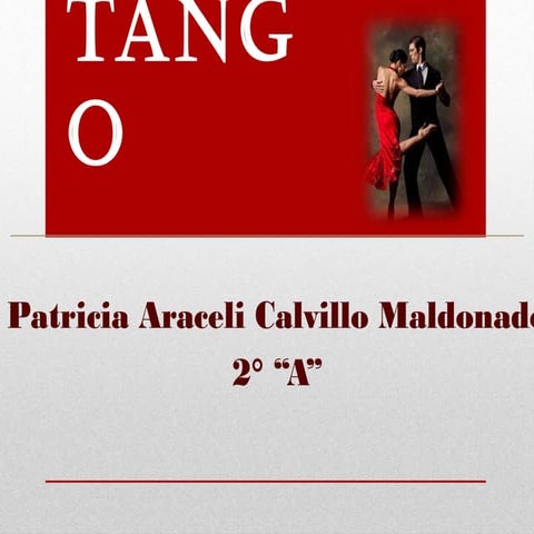 Presentacion tango