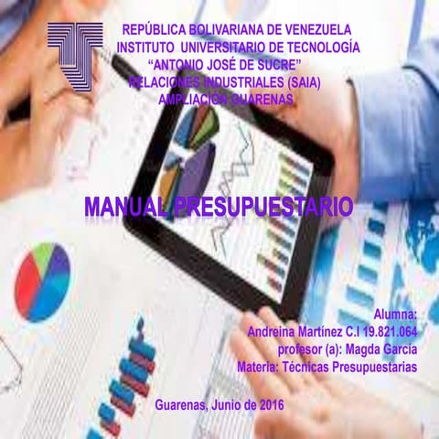 Manual de Presupuesto