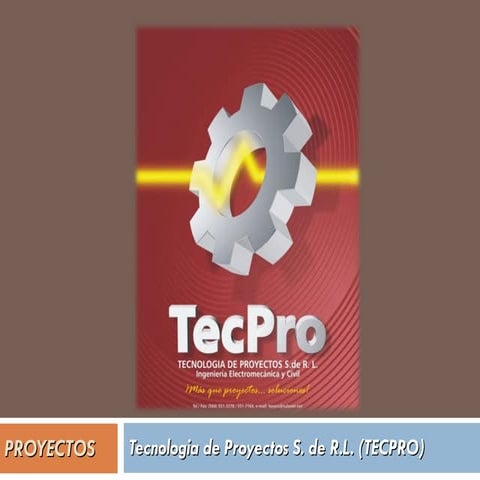 Presentacion Tecpro 02 Oct 2009 Pptx | PPT