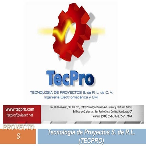 Presentacion tecpro 2011 | PPSX
