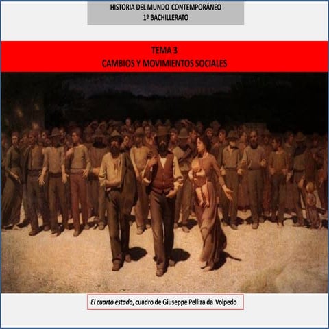 Tema 3. Cambios y movimientos sociales
