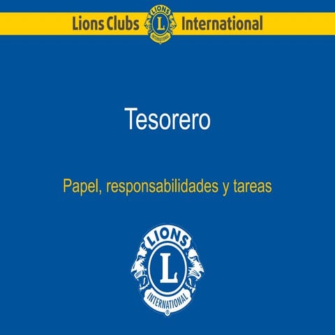 Presentacion tesoreros