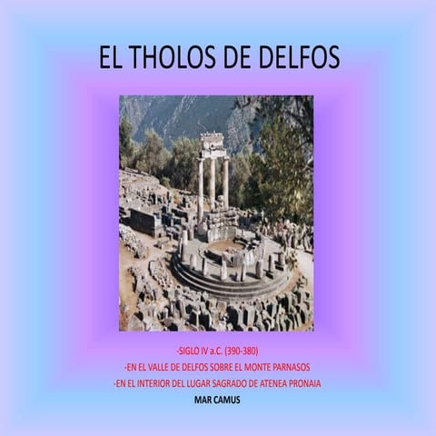 Power point Tholos De Delfos