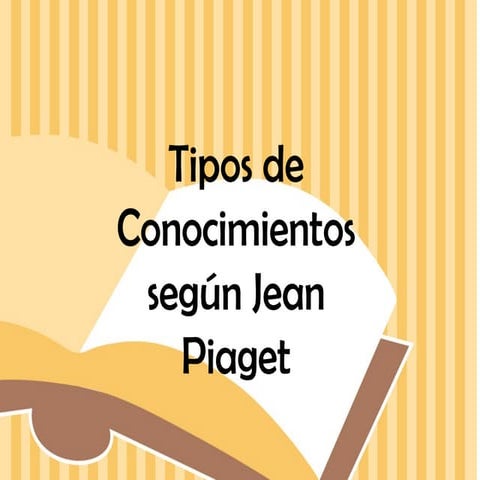 Tipos de Conocimiento