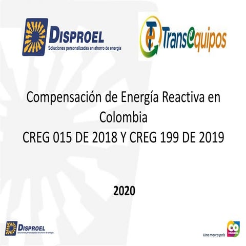 Compensación de Energía Reactiva - CREG 015_2018 | PDF