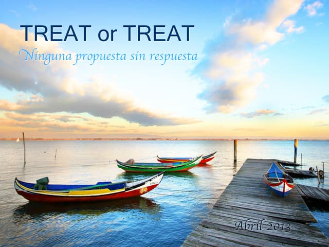 Presentación pública Treat or Treat