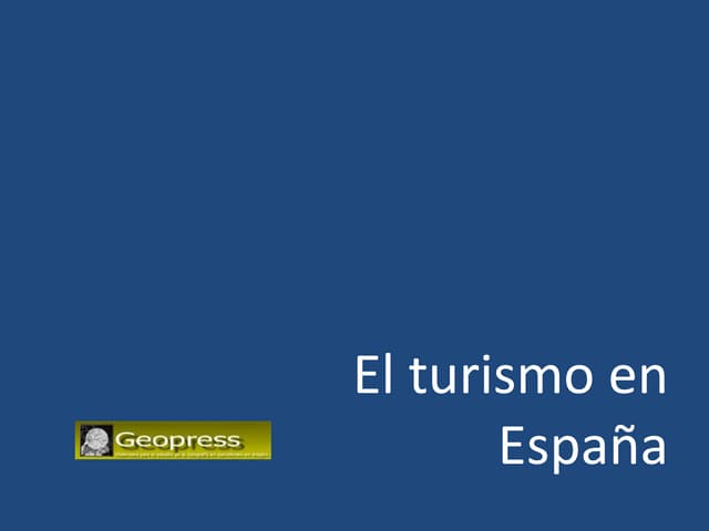 El turismo en España