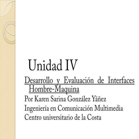 Presentacion unidad 4