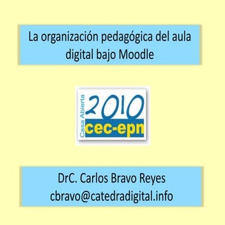 Organización pedagógica del aula di...