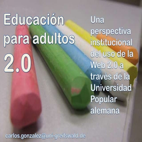 Web 2.0 y la Universidad Popular alemana