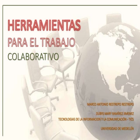 Herramientas para el trabajo colaborativo