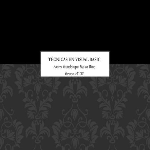 Presentacion visual axiry meza 4102