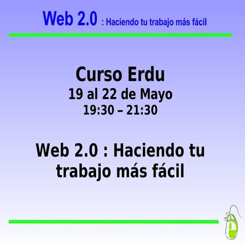 Recursos Web2.0