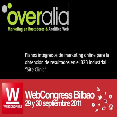 Presentación web congress 29-09-11