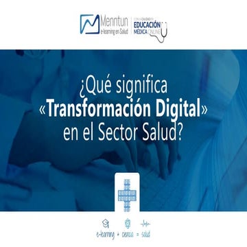 Transformacion Digital en Salud | PPTX