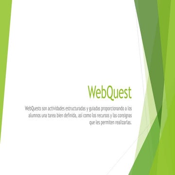 Ejemplo de webquest bien realizada | PPTX