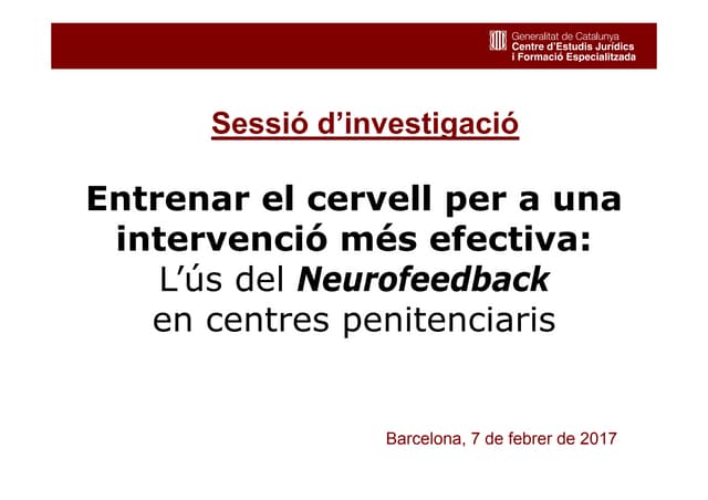 Programa tractament amb neurofeedba...