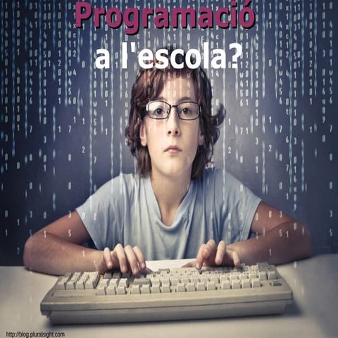 Programació a l'escola?