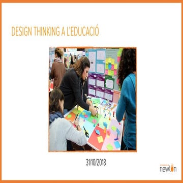  Formació en Visual Thinking, Design Thinking i Co-creació