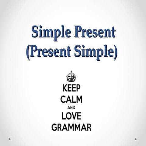 Presentació simple present_eva