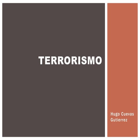 Terrorismo